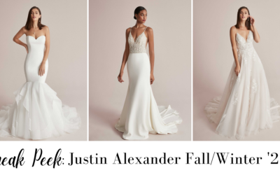 Wedding Blog & Planning Tips Sneak Peek: Justin Alexander Fall/Winter 2021 Trunk Show