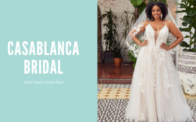 Wedding Blog & Planning Tips Sneak Peek: Casablanca Bridal Tester Event