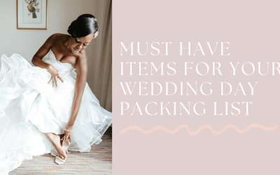 Must-Have Items For Your Wedding Day Packing List