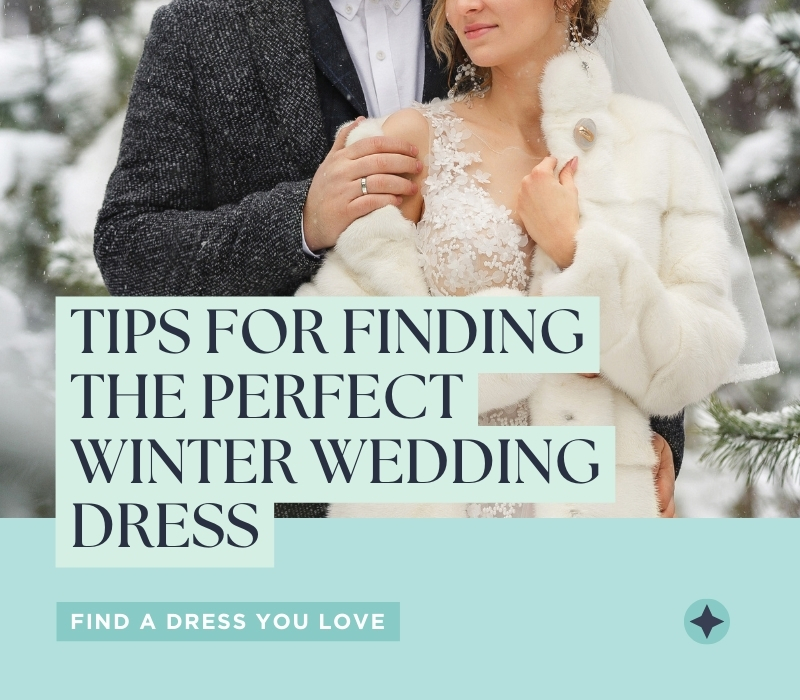 tips for finding the perfect winter wedding dress