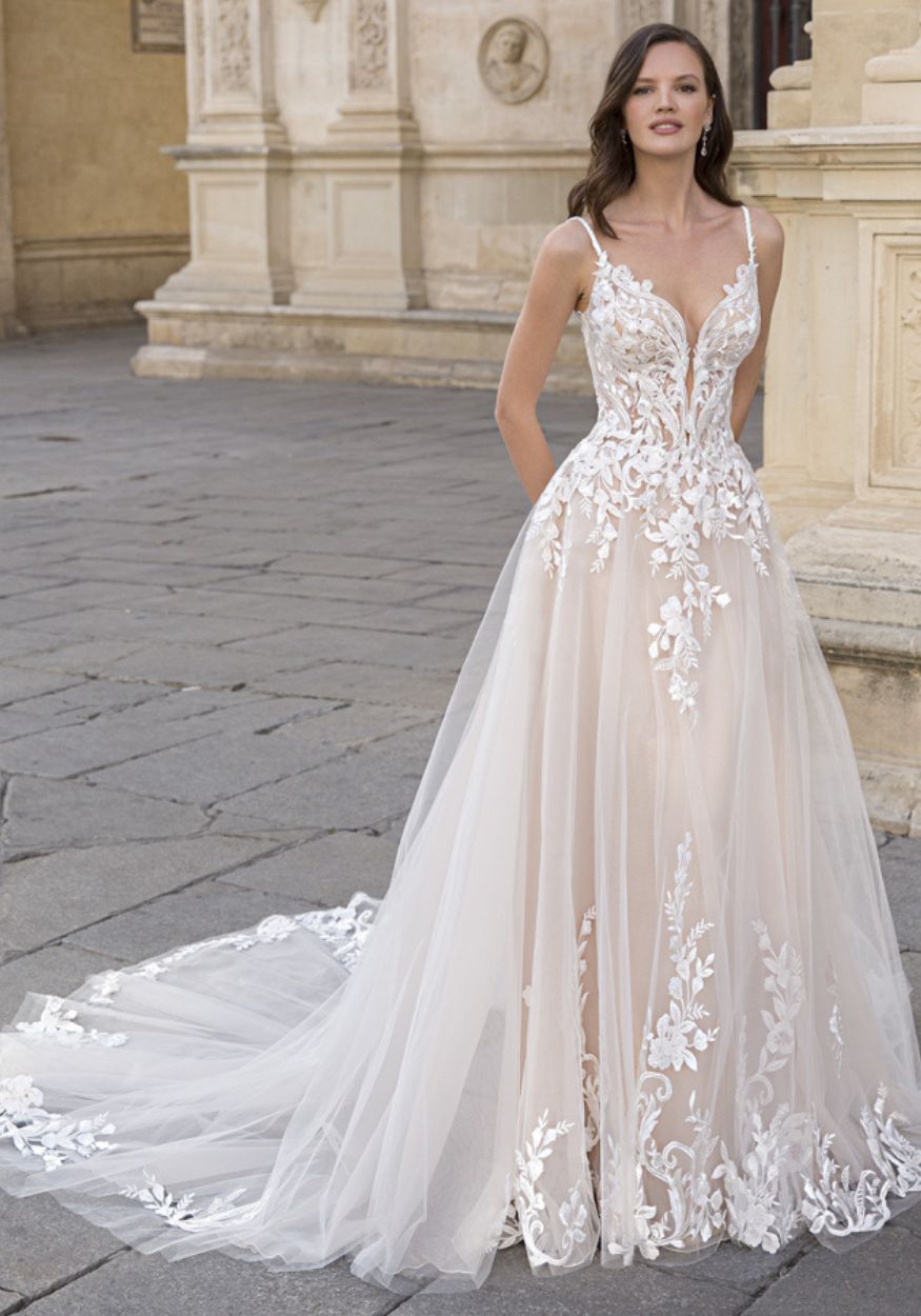 Fairytale wedding dress from Etoile at K&B Bridals in Maryland