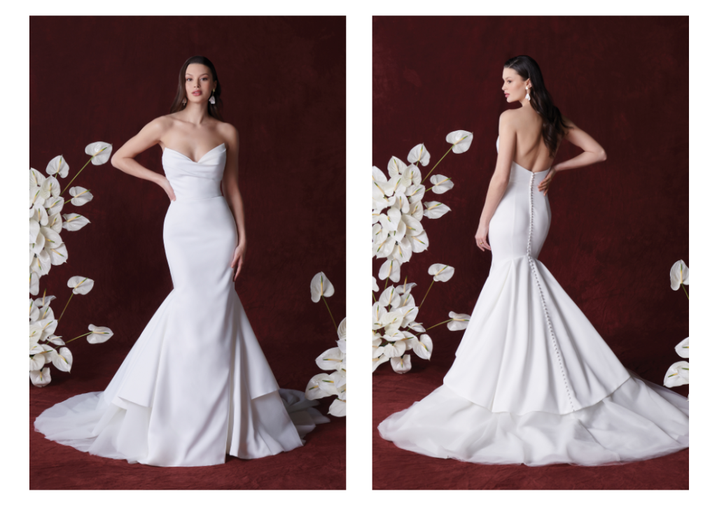 Justin Alexander Halsey Wedding Dress mermaid wedding dress trends in washington dc