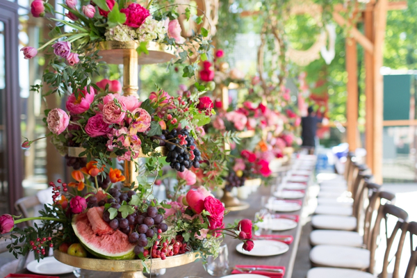 colorful garden wedding inspiration pinterest wedding inspiration