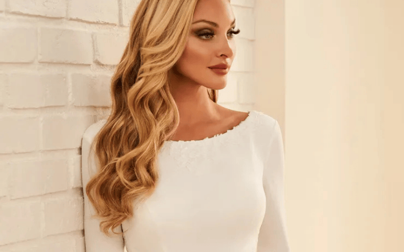 Wedding Dress Necklines Explained: From Sweetheart to Square and Everything In Between Boatneck (Bateau): Timeless and Regal