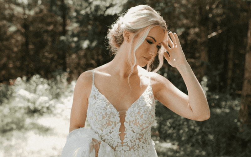 Do You Need a Second Wedding Dress? Here’s What 2026 Brides Love bride wearing a laced gown