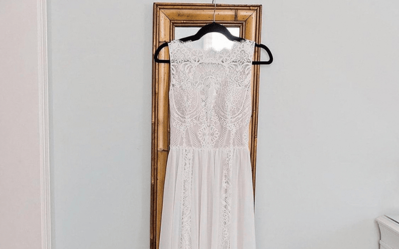 green lace sheath dress Strapless Lace Sheath Dress 4 / Juniper main image 1
