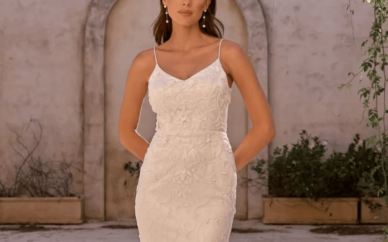 How to Choose the Perfect Outdoor Wedding Dress for Your Big Day KB Outdoor Wedding Dress 2