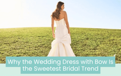 Why the Wedding Dress with Bow Is the Sweetest Bridal Trend