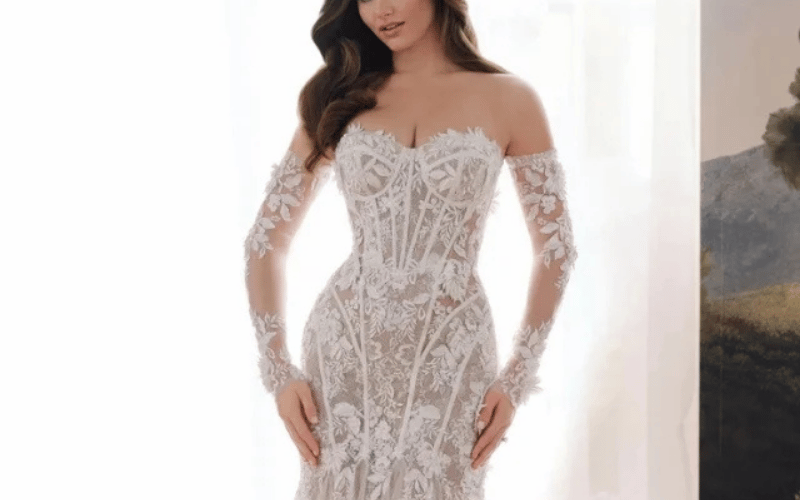 Cozy Wedding Dress Ideas for Brides Who Love Long Sleeves, Lace & High-Neck Styles Cozy Wedding Dress Ideas for Brides Who Love Long Sleeves Lace High Neck Styles 1