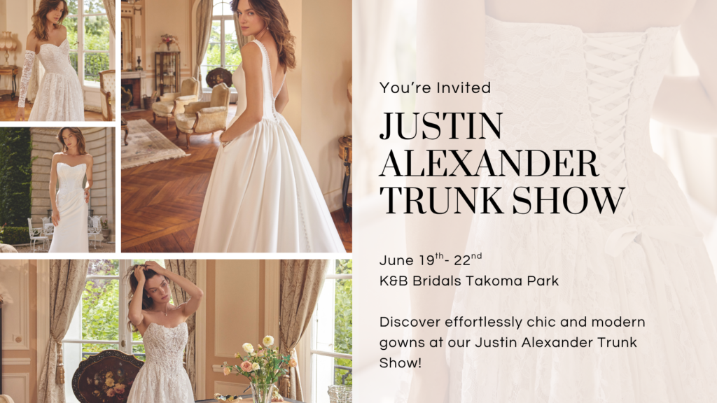 Justin Alexander Trunk Show, June 19th - 22nd Event Graphics 41