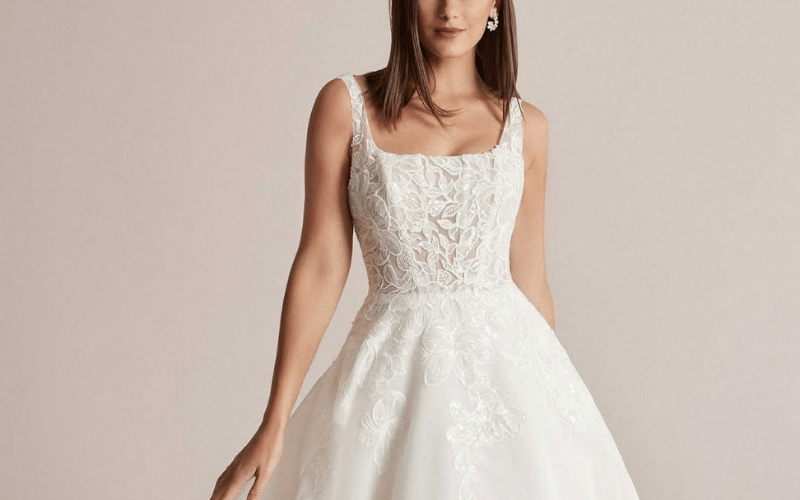 Church Wedding Dress Ideas: What to Wear for a Traditional Ceremony bride wearing gown with romantic details